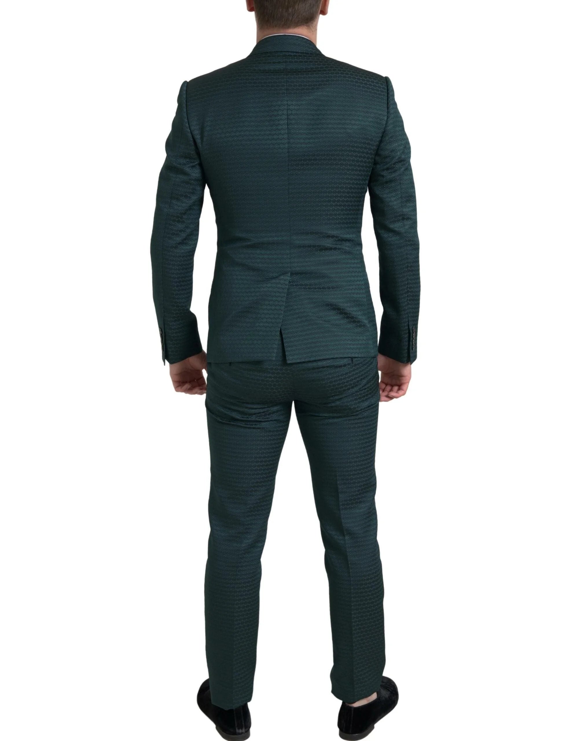 Dolce & Gabbana Green 3 Piece Single Breasted MARTINI Suit - IT44 | XS - Suits