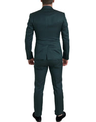 Dolce & Gabbana Green 3 Piece Single Breasted MARTINI Suit - IT44 | XS - Suits
