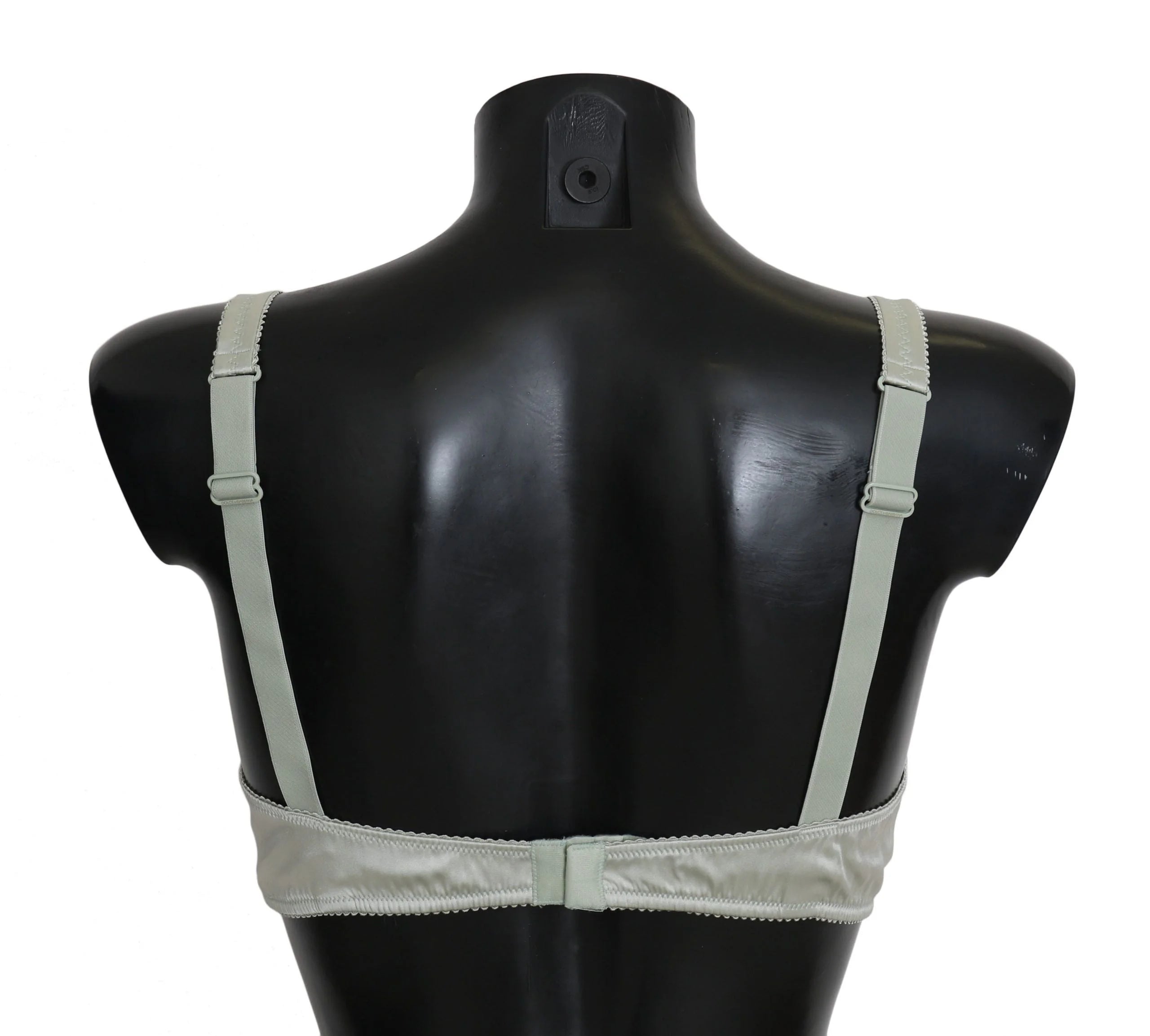 Dolce & Gabbana Green Balconcino Bra Floral Lace Underwear - IT2 | S - Bras