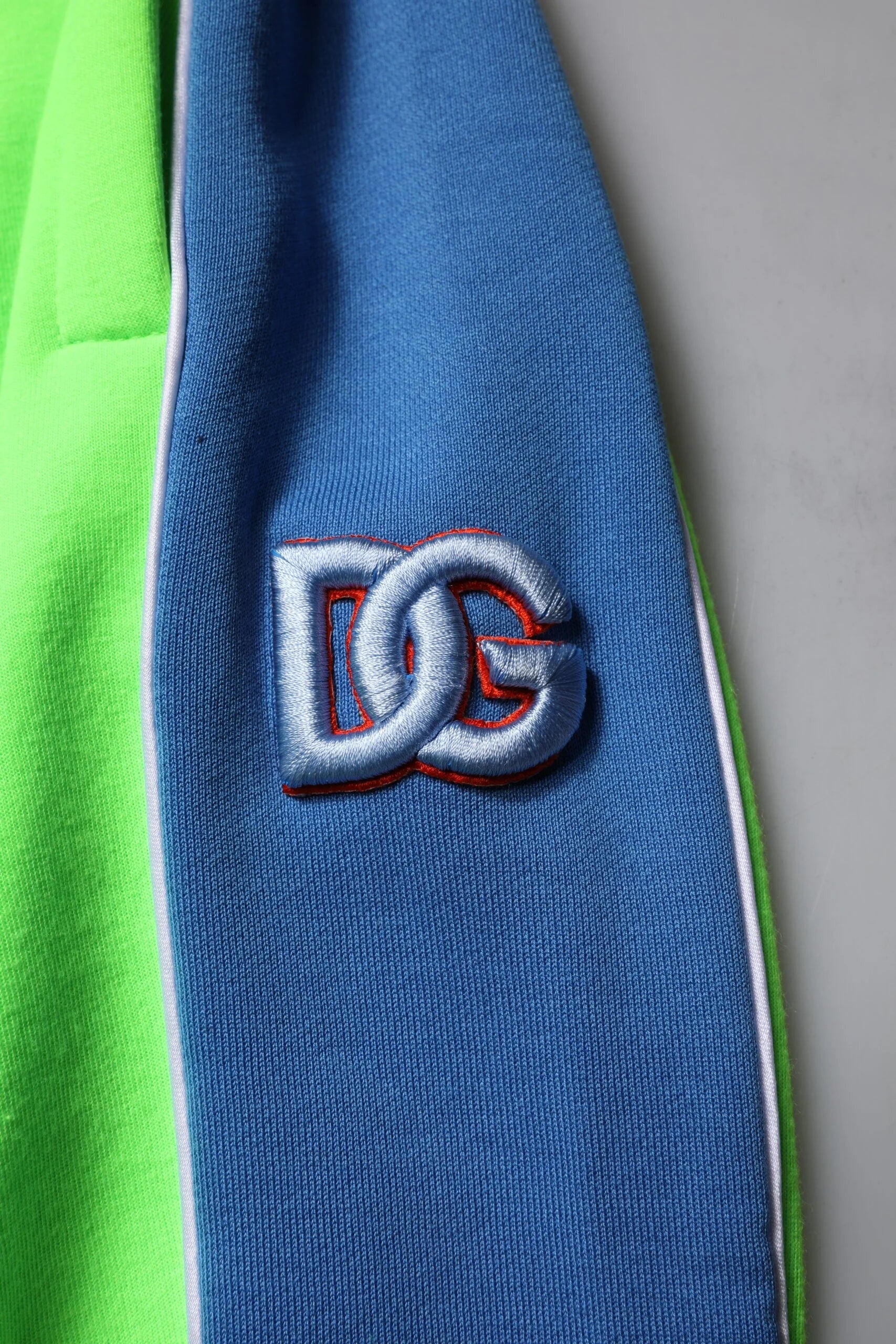 Dolce & Gabbana Green Blue Jogger Sweatpants Pants - IT48 | M - Joggers