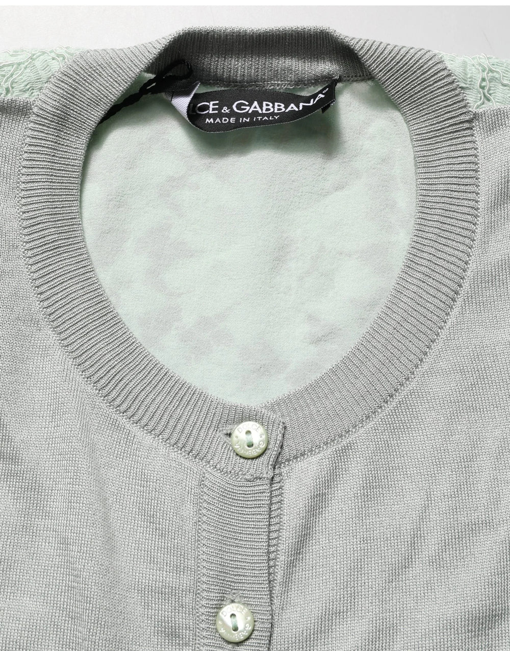 Dolce & Gabbana Green ButtonDown LongSleeve Cardigan Sweater - IT38 | XS