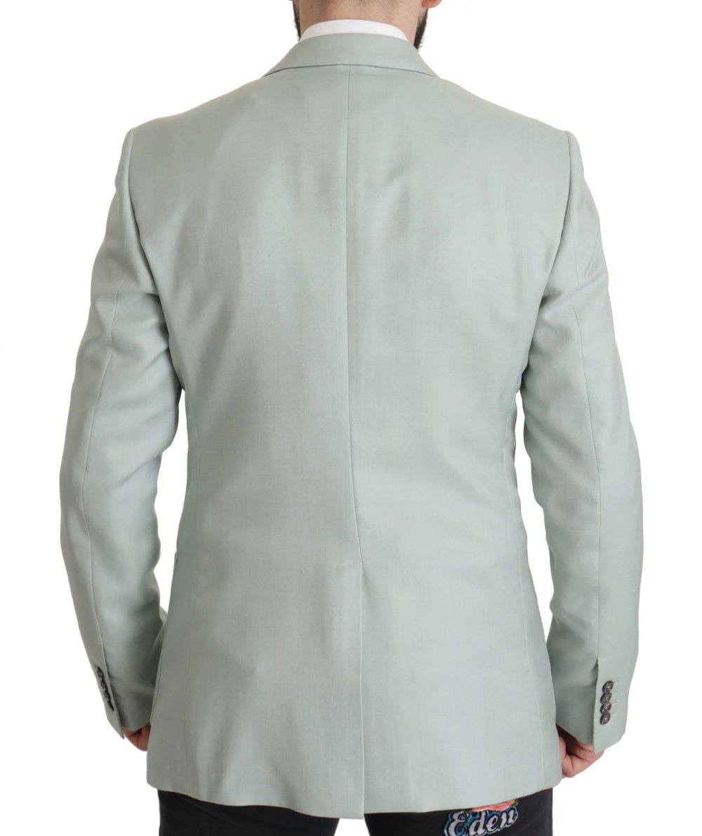Dolce & Gabbana Green Cashmere Jacket Blazer Jacket - IT52 | L - Sport Jackets