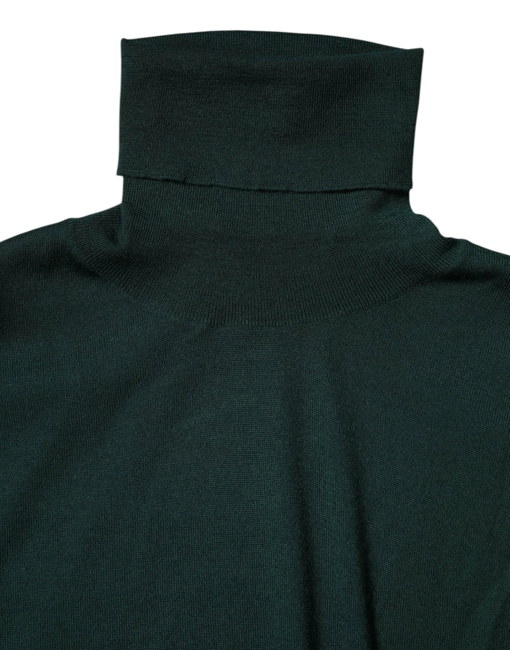 Dolce & Gabbana Green Cashmere Knitted Men Pullover Sweater - IT50 | L - Sweaters