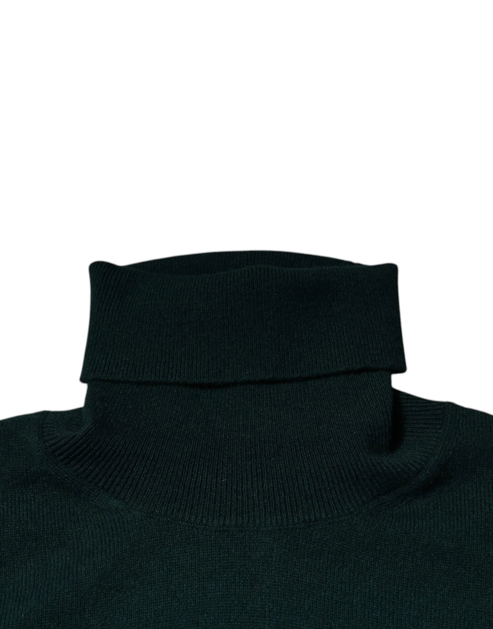 Dolce & Gabbana Green Cashmere Turtleneck Men Pullover Sweater - IT50 | L - Sweaters