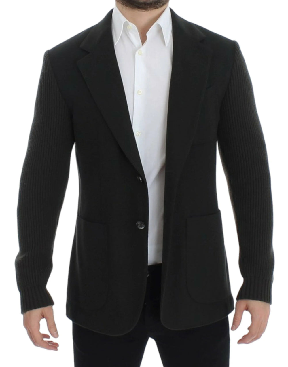 Dolce & Gabbana Green cashmere two button blazer - IT48 | M - Sport Jackets