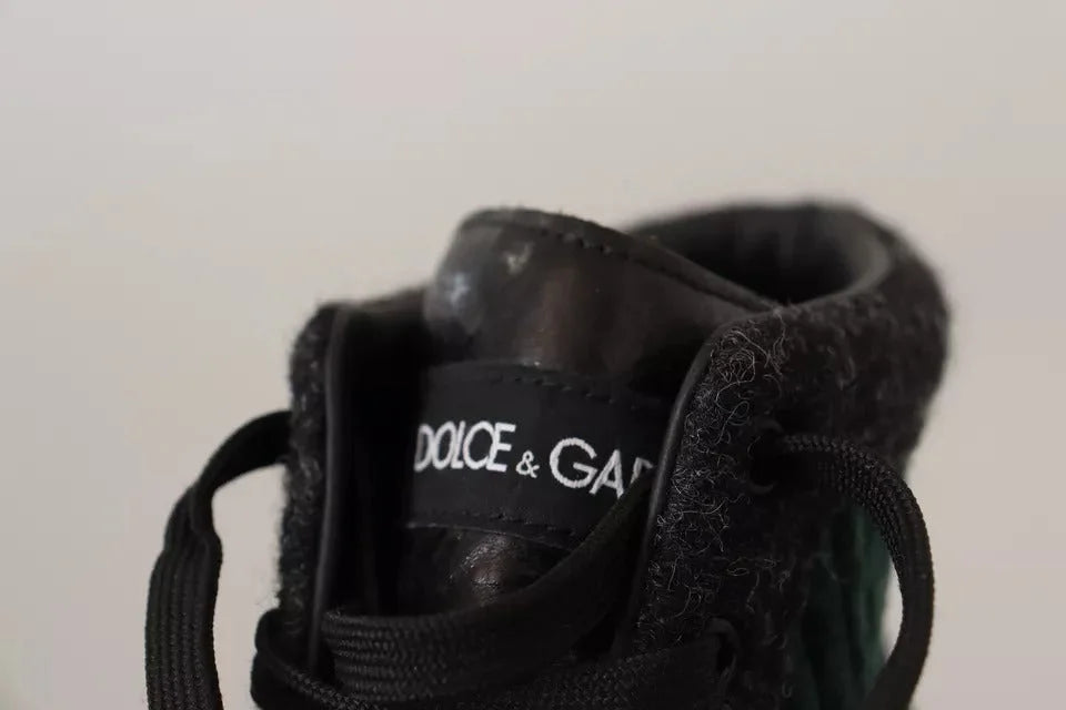 Μποτάκια αθλητικά Dolce & Gabbana σε καφέ βελουτέ για άνδρες - EU42/US9