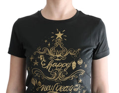 Dolce & Gabbana Green Cotton 2017 Motive T-Shirt - IT42|M - T-Shirts