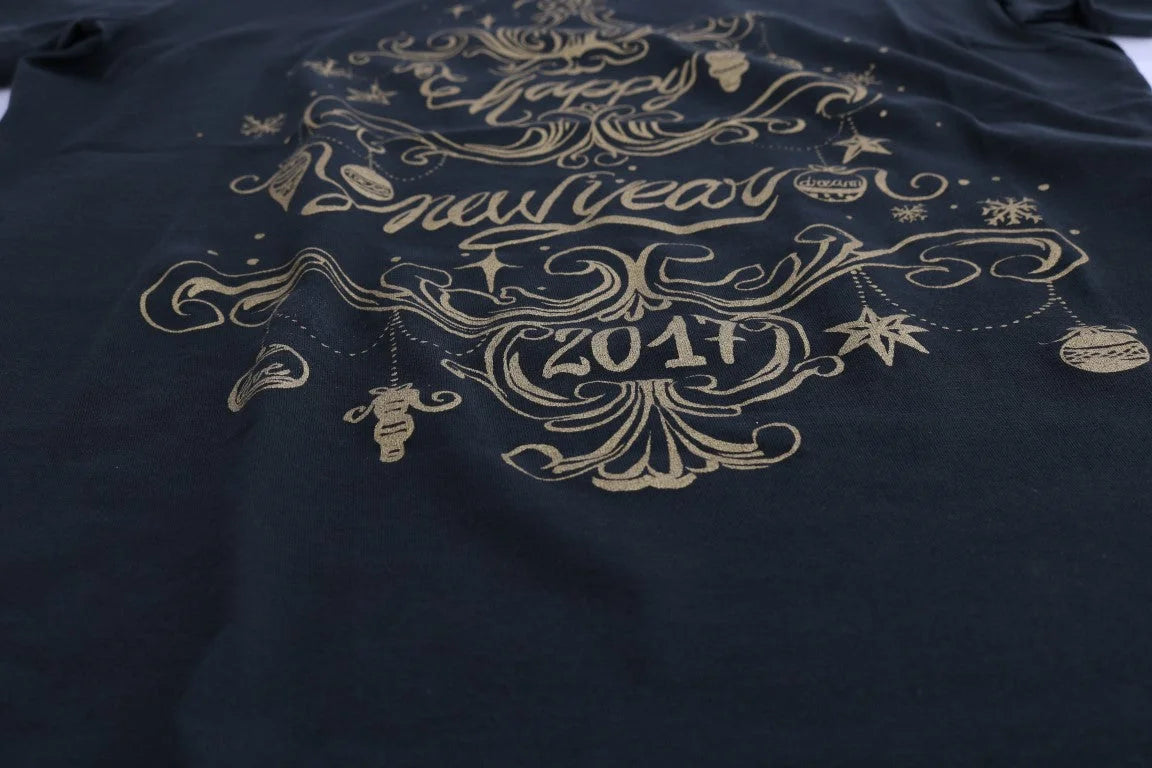 Dolce & Gabbana Green Cotton 2017 Motive T-Shirt - IT42|M - T-Shirts