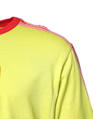 Dolce & Gabbana Green Cotton 85 Patch Crew Neck T-shirt - IT52 | XL - T-Shirts