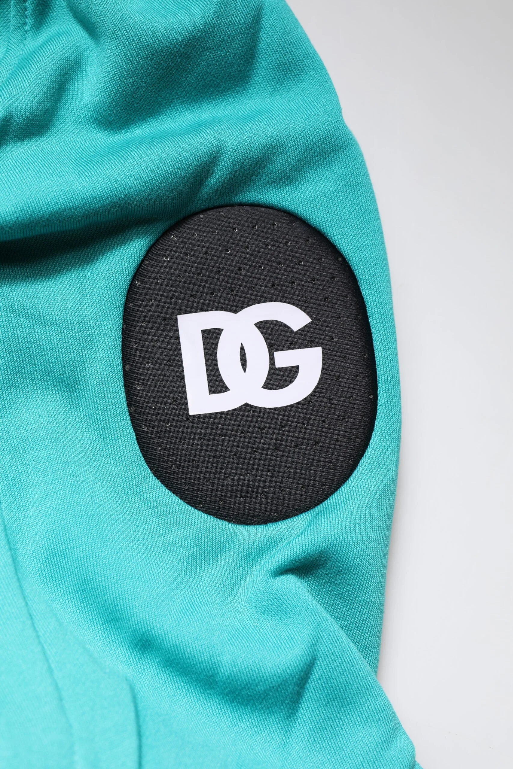 Dolce & Gabbana Green Cotton Hooded Men Sportswear Vest Sweater - Hoodies