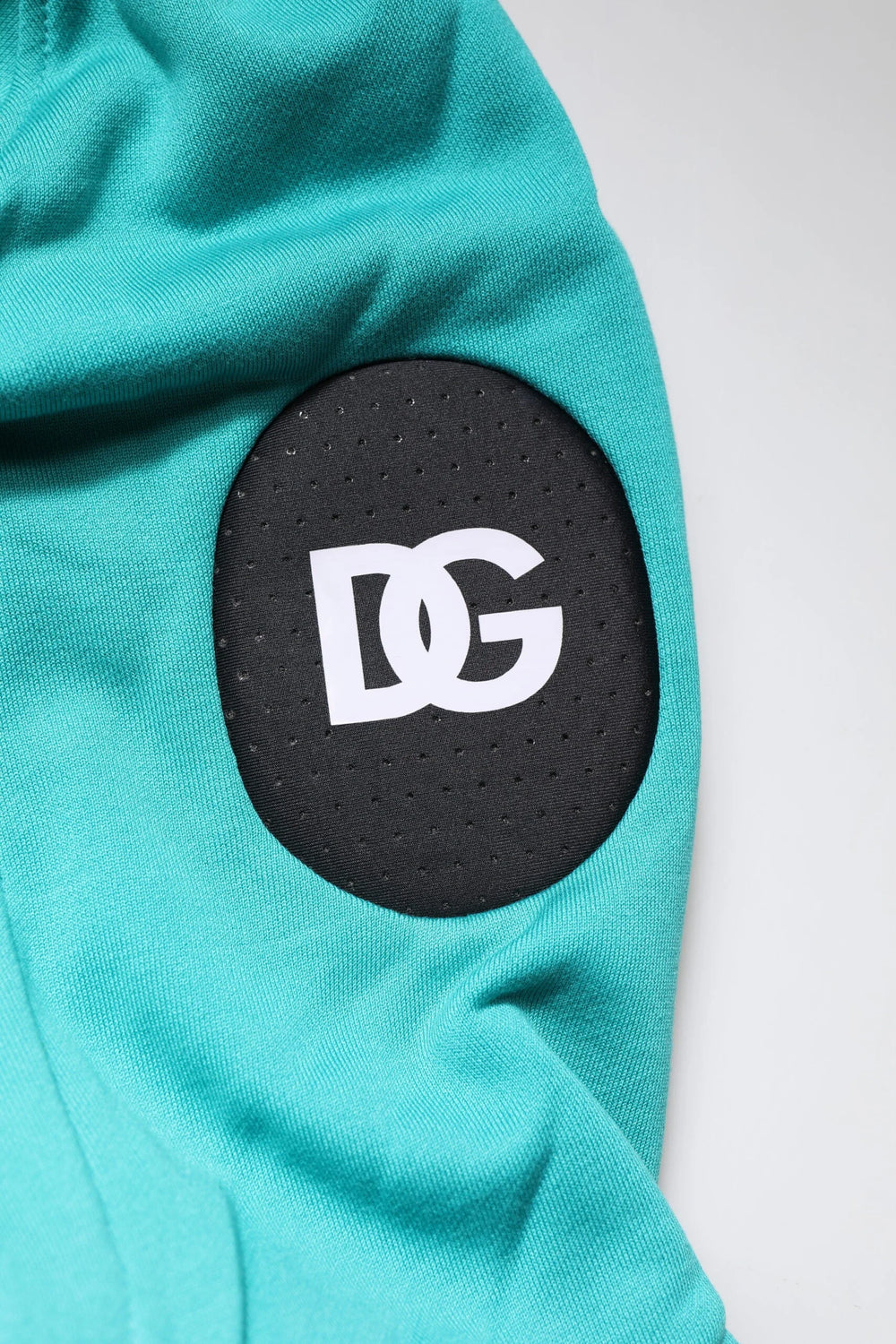 Dolce & Gabbana Green Cotton Hooded Men Sportswear Vest Sweater - Hoodies