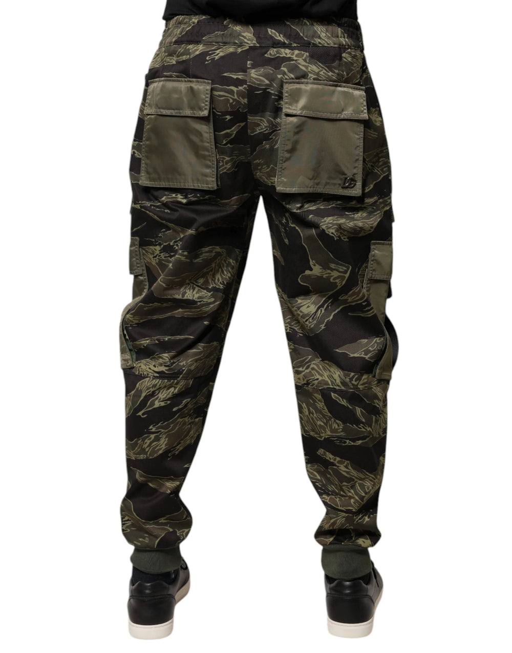 Dolce & Gabbana Green Cotton Jogger Cargo Pants - IT46 | S - Cargo Pants