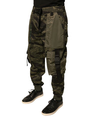 Dolce & Gabbana Green Cotton Jogger Cargo Pants - IT50 | L - Cargo Pants