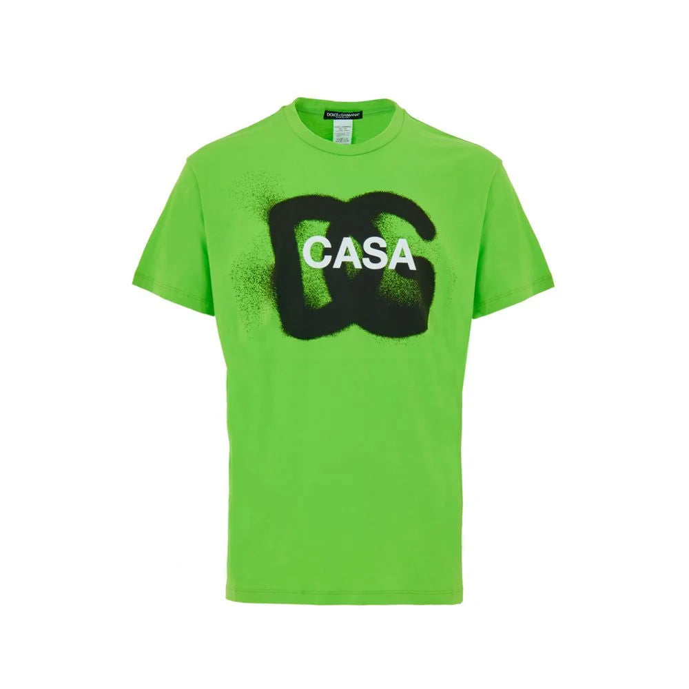 Dolce & Gabbana Green Cotton Sportswear - L