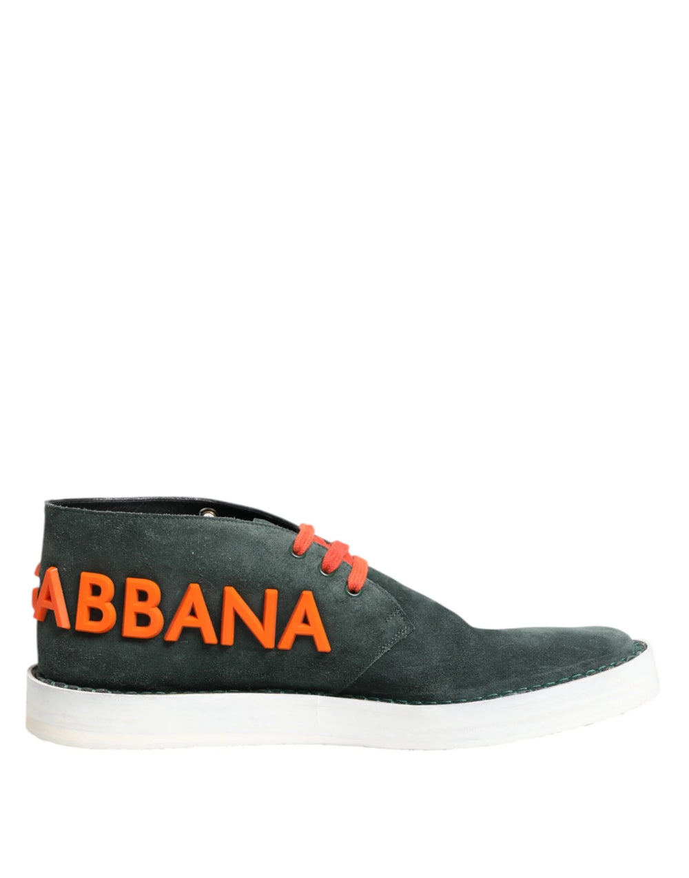 Dolce & Gabbana Green Derby Logo Casual Men Sneakers Shoes - EU44/US11 - Sneakers