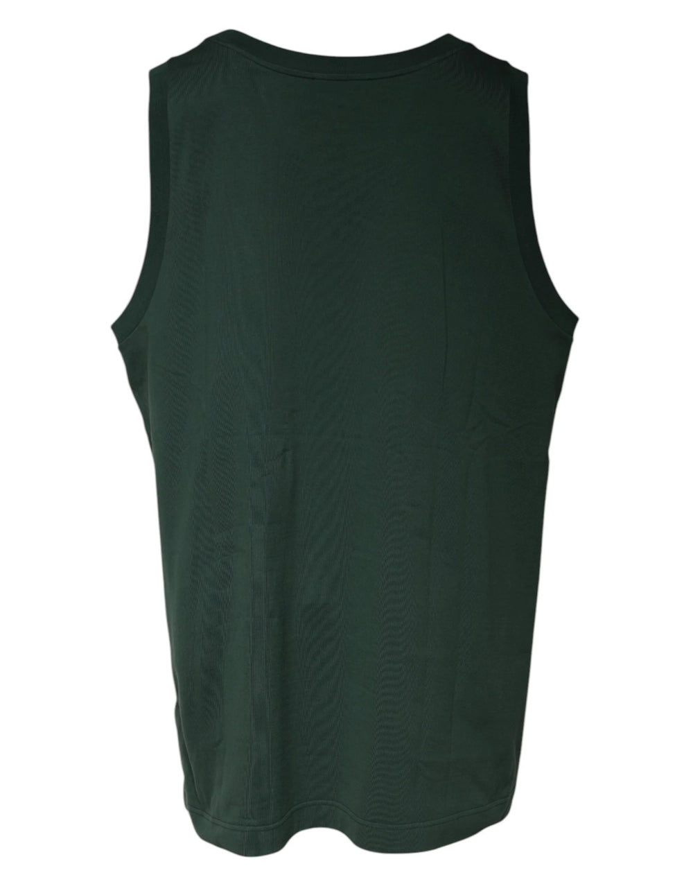 Dolce & Gabbana Green DG Sleeveless Round Neck Tank T-shirt - IT52 | XL - Tank Tops