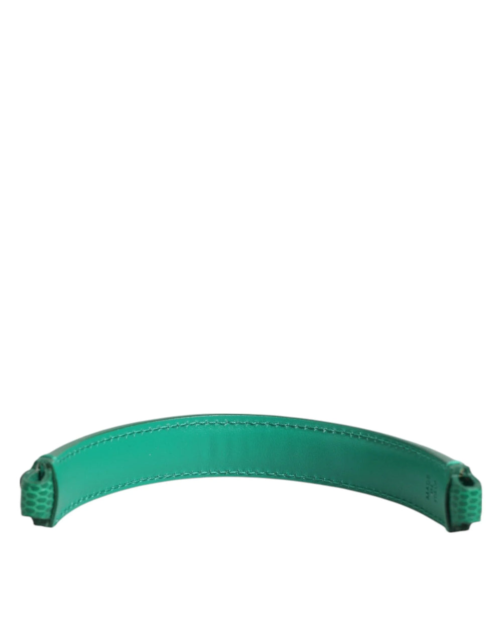 Dolce & Gabbana Green Embellished Leather Bag Handle Women Shoulder Strap - Handbag & Wallet Accessories