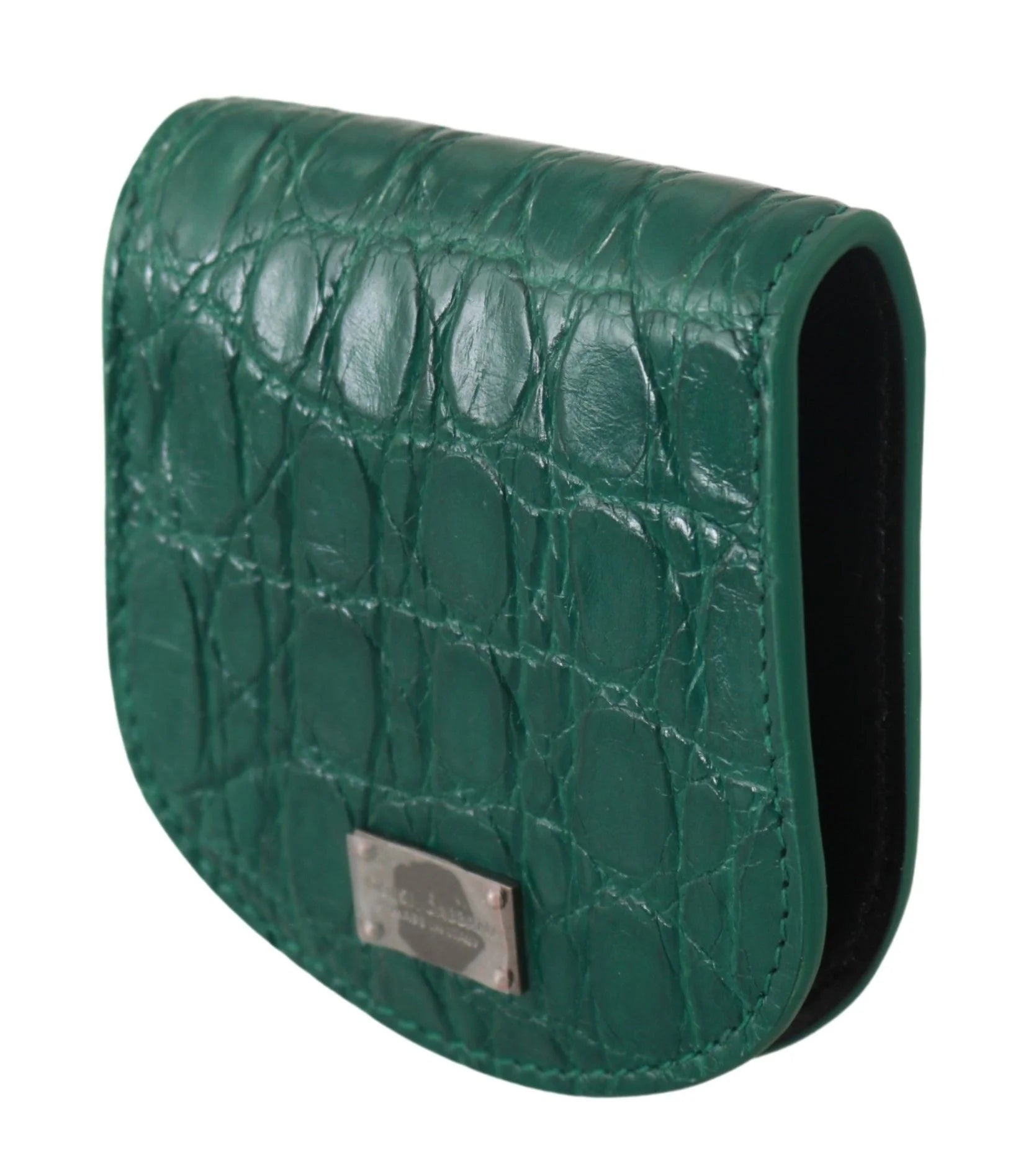 Dolce & Gabbana Green Exotic Skins Condom Case Holder Wallet - Sex Toys & Erotic Games