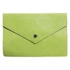 Dolce & Gabbana Green Leather Handbag Clutch Mini Purse Pouch Tablet Case - Envelope Clutches