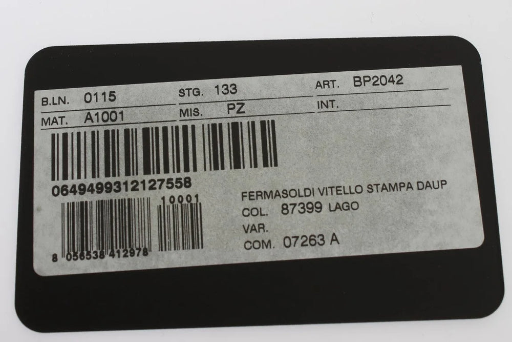 Dolce & Gabbana Green Leather Magnet Money Clip - Wallets & Money Clips