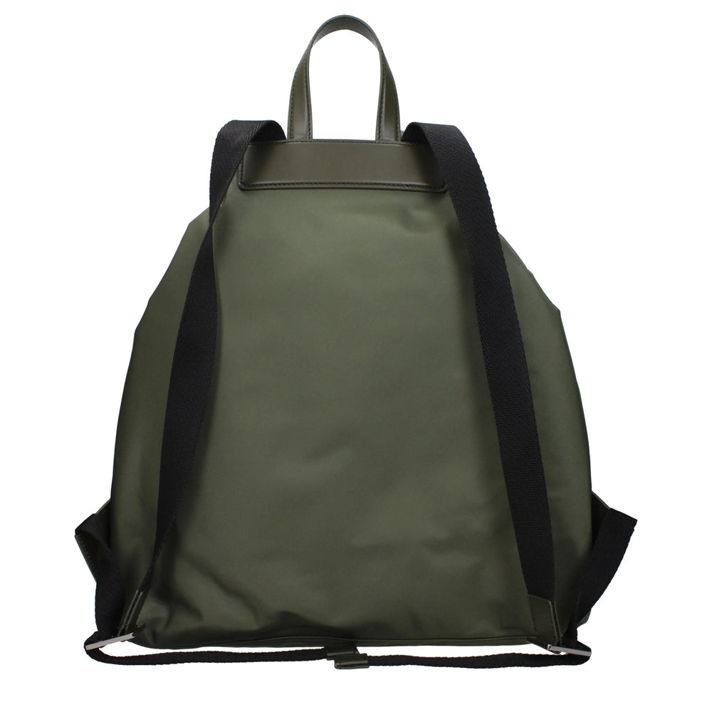 Dolce & Gabbana Green Nylon Backpacks