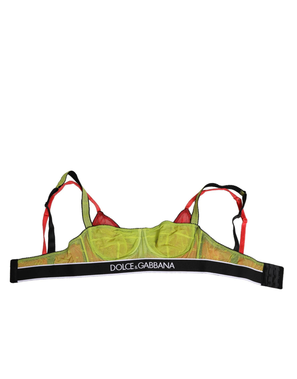 Dolce & Gabbana Green Nylon Soft Cup Balconnet Bra Underwear - IT2 | S - Bras
