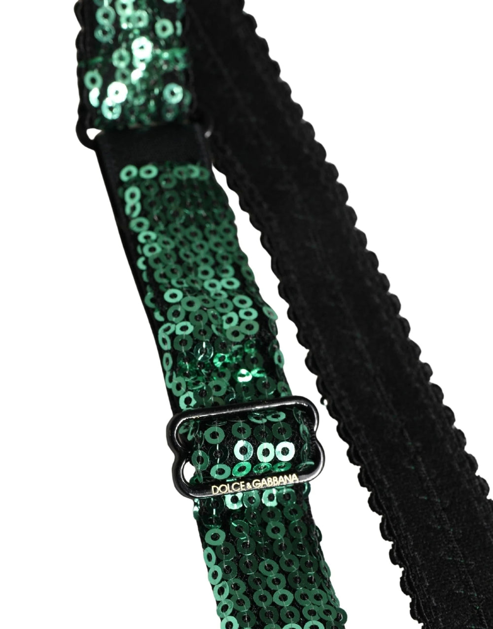 Bielizna Dolce & Gabbana Zielony Biustonosz Balconette Nyon z Brokatem - IT2 | S