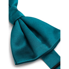 Dolce & Gabbana Green Silk Bowty - One Size - Neckties