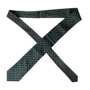 Dolce & Gabbana Green Silk Branded Logo Adjustable Men Tie - Neckties