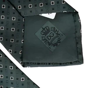 Dolce & Gabbana Green Silk Branded Logo Adjustable Men Tie - Neckties