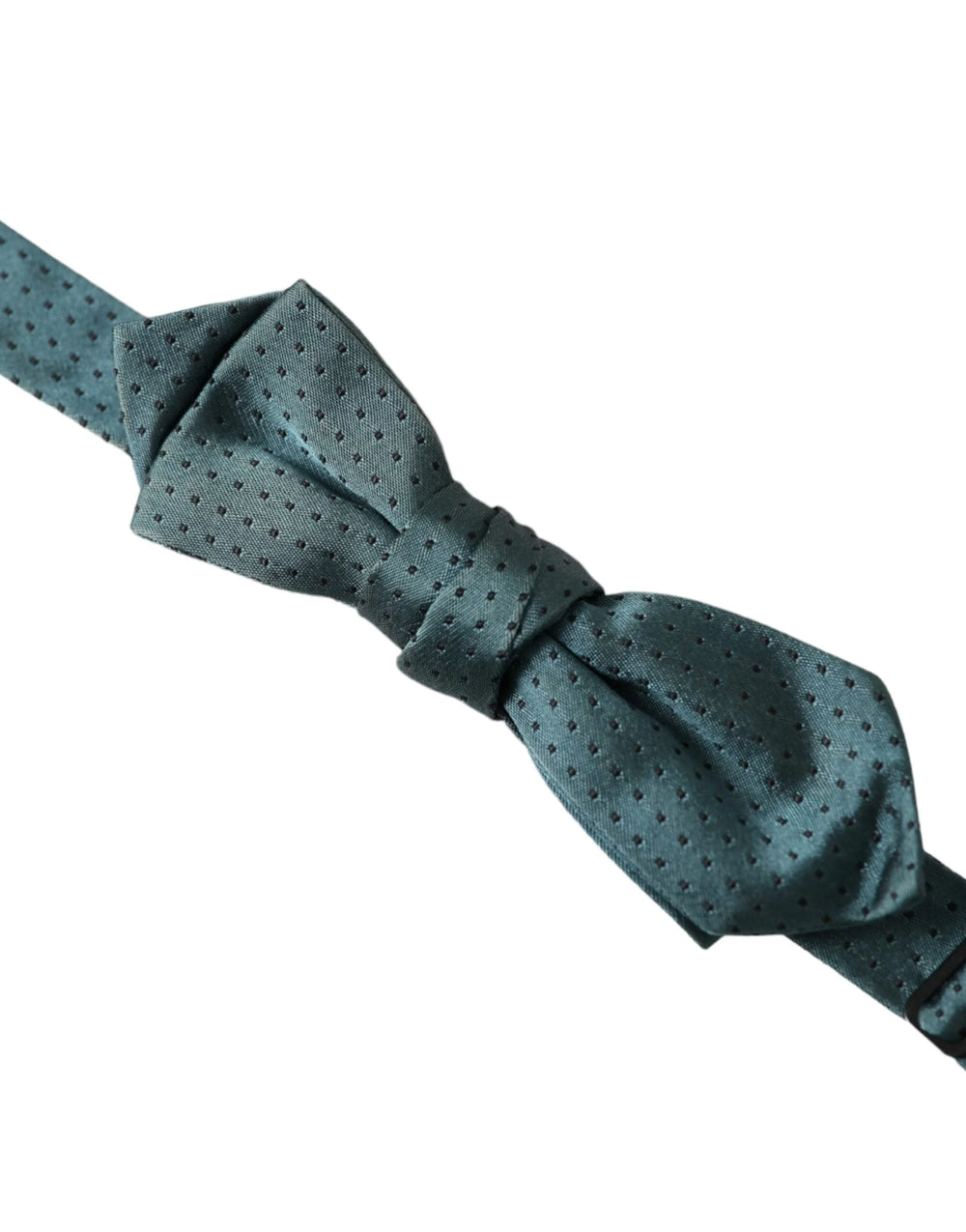 Dolce & Gabbana Green Silk Fantasy Adjustable Neck Men Papillon Bow Tie - Neckties