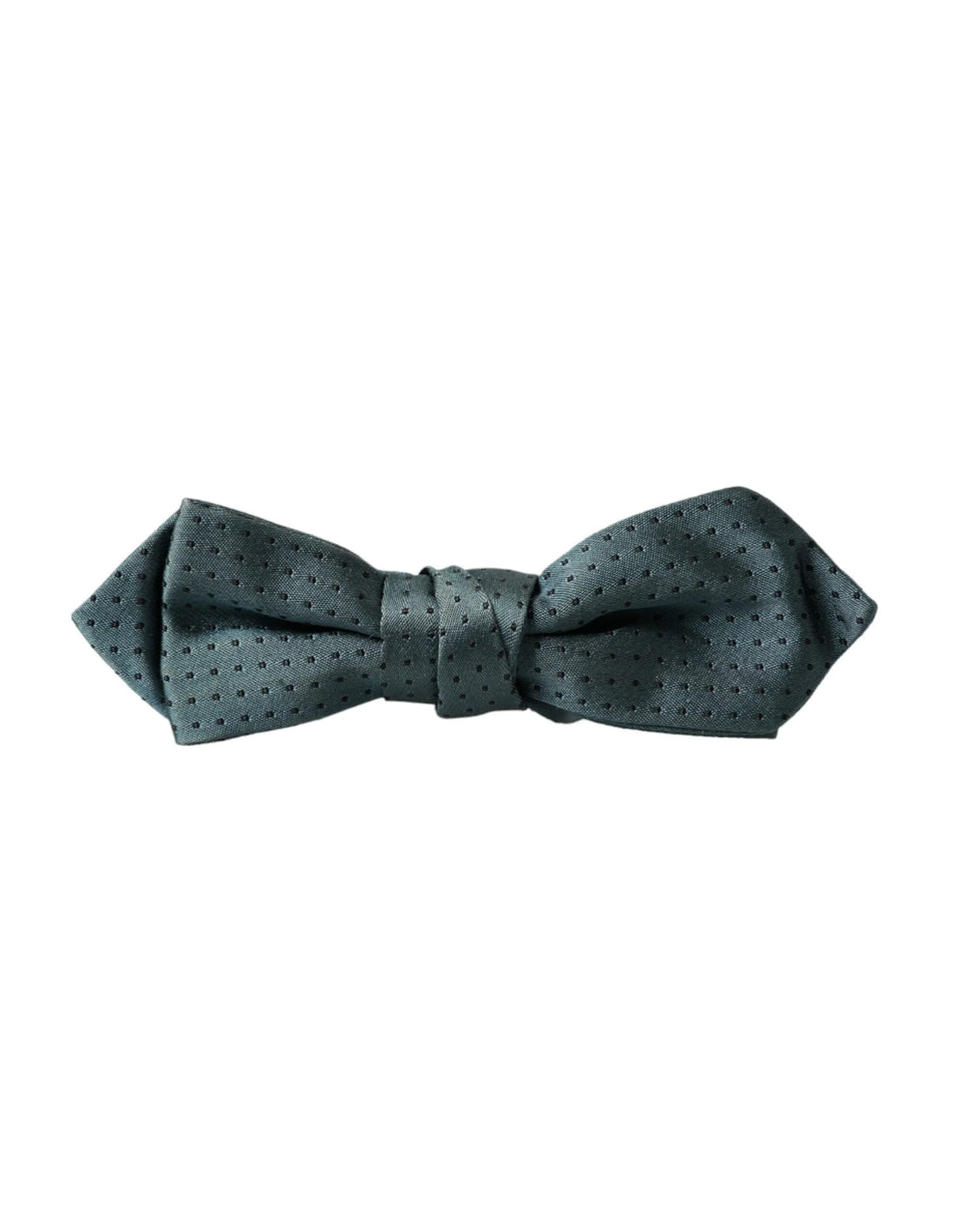 Dolce & Gabbana Green Silk Fantasy Adjustable Neck Men Papillon Bow Tie - Neckties