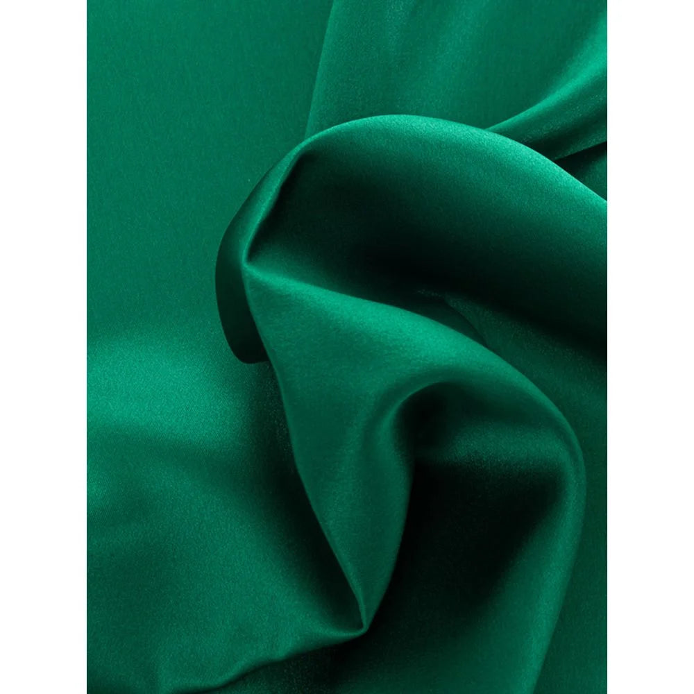 Dolce & Gabbana Green Silk Pocket Square - Handkerchiefs