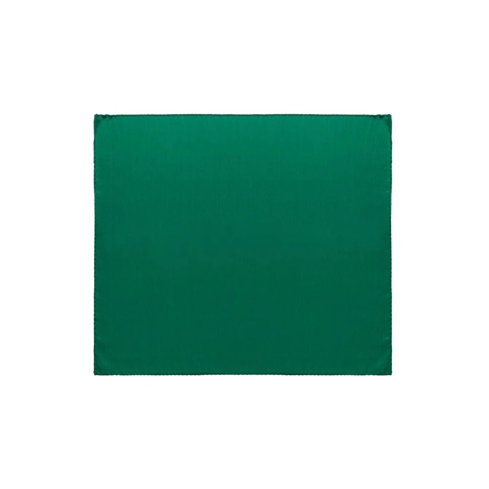 Dolce & Gabbana Green Silk Pocket Square - Handkerchiefs