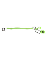 Dolce & Gabbana Green Springy Key Holder DG Logo Men’s Keychain Keyring