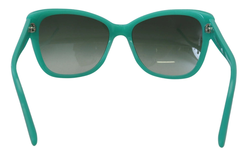 Dolce & Gabbana Green Stars Acetate Square Shades DG4124 Sunglasses - Sunglasses