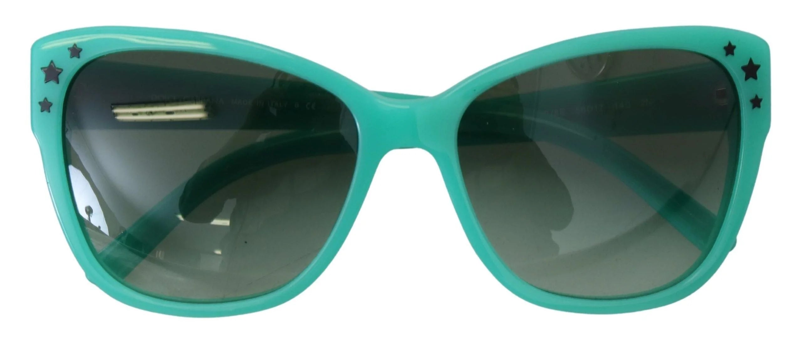 Dolce & Gabbana Green Stars Acetate Square Shades DG4124 Sunglasses - Sunglasses