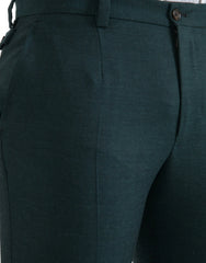 Dolce & Gabbana Green Wool Skinny Slim Dress Pants - IT48 | M - Trousers