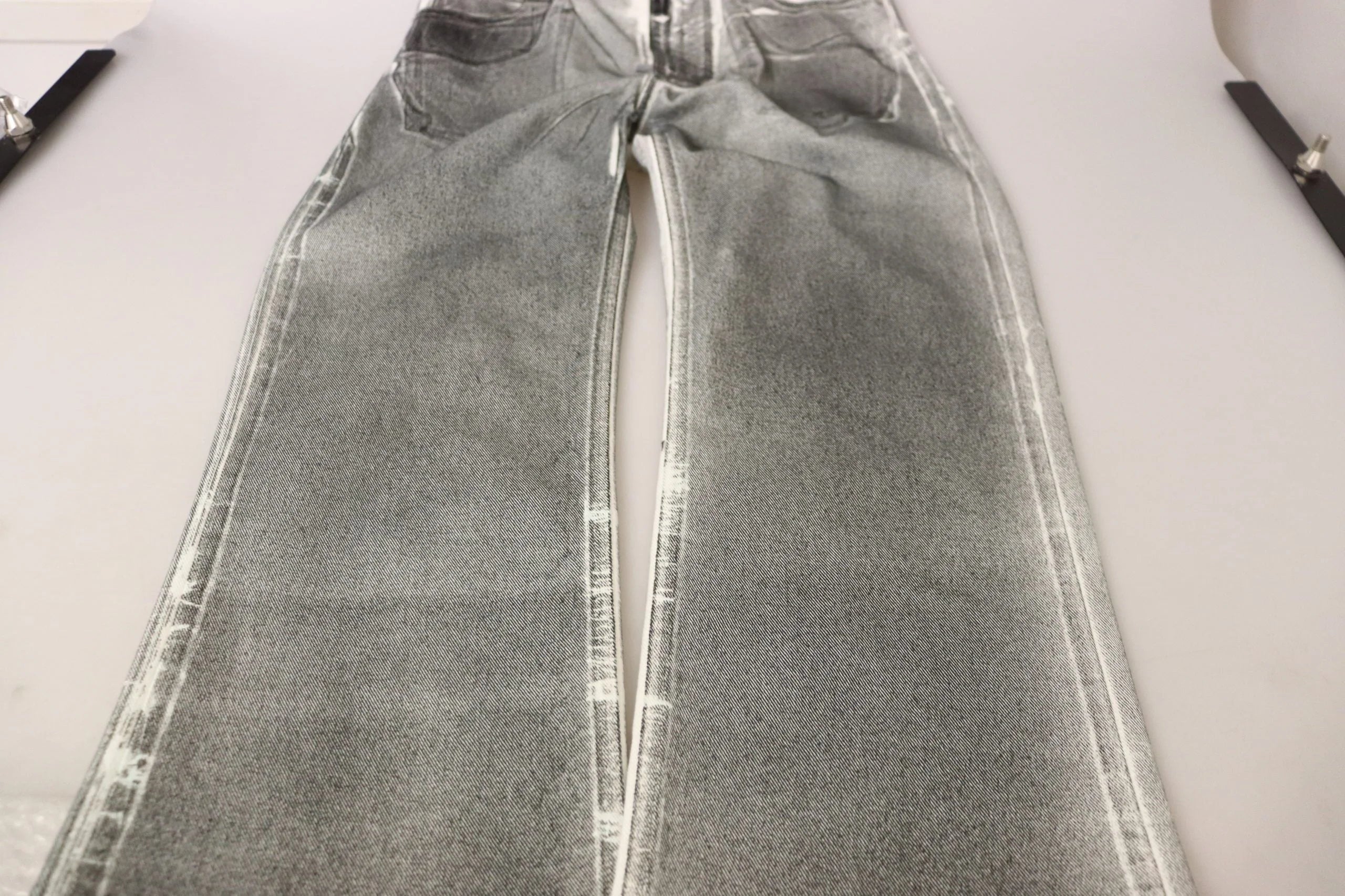 Dolce & Gabbana Grey Washed High Waist Denim Pants Cotton Jeans - IT40|S - Jeans