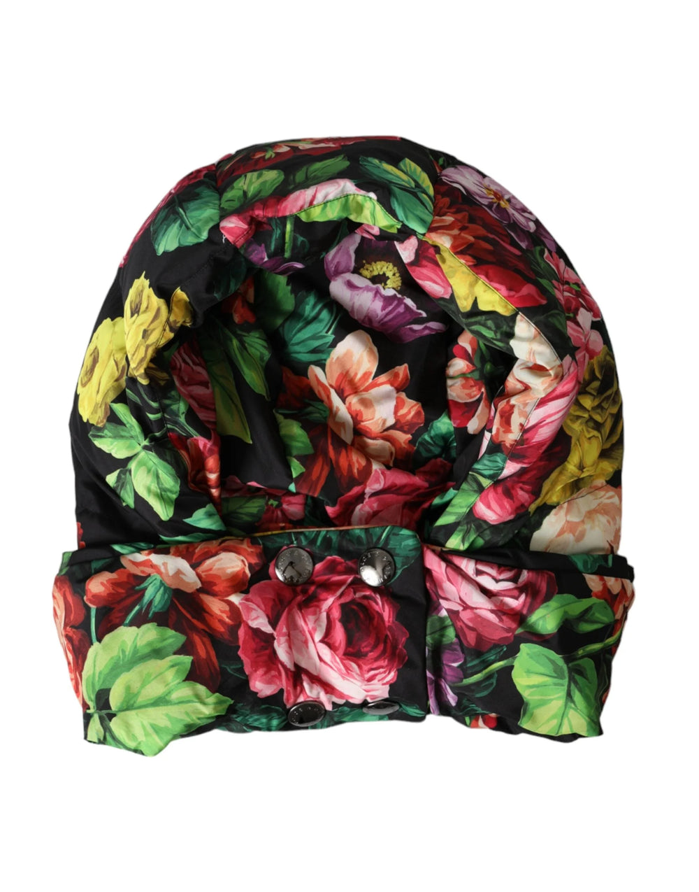 Dolce & Gabbana Hat Multicolor Floral Whole Head Wrap Hat - Headdresses