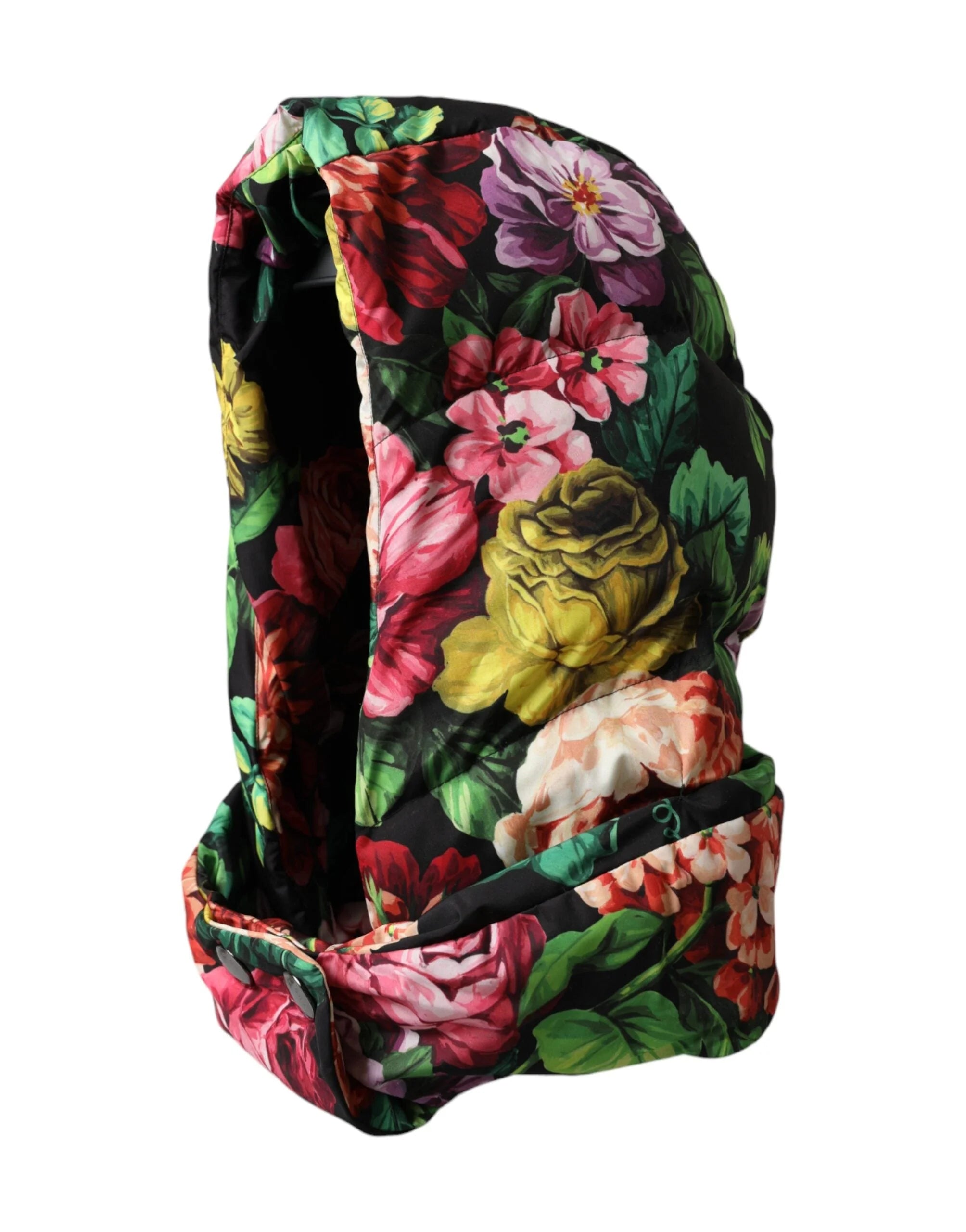 Dolce & Gabbana Hat Multicolor Floral Whole Head Wrap Hat - Headdresses