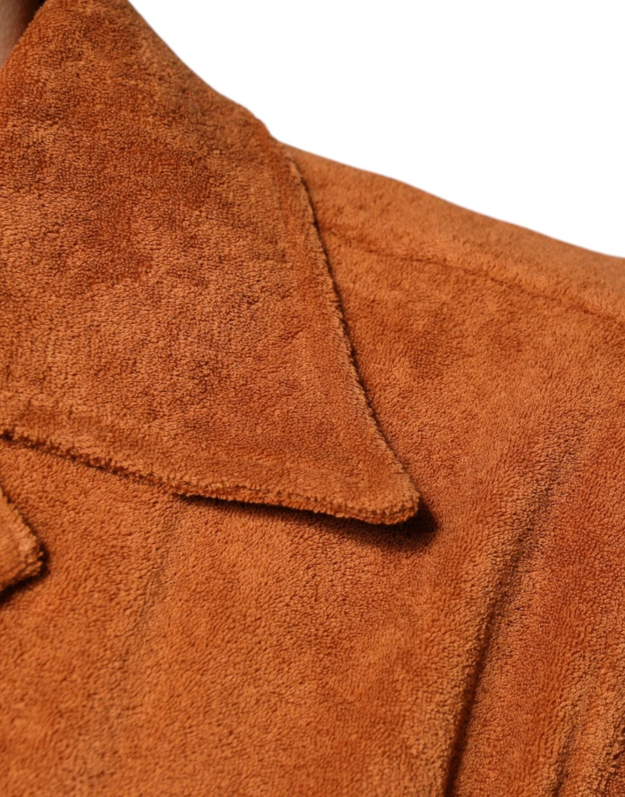 Dolce & Gabbana Hazel Cotton Velvet Button Down Collared Shirt - Shirts