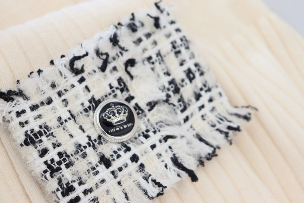 Dolce & Gabbana Ivory Turtleneck Distressed Cuff Pullover Sweater - IT46|XL - Sweaters