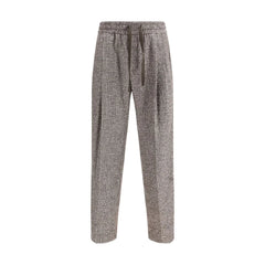 Dolce & Gabbana Jogging Trousers in Wool and Alpaca - IT50 | L - Joggers