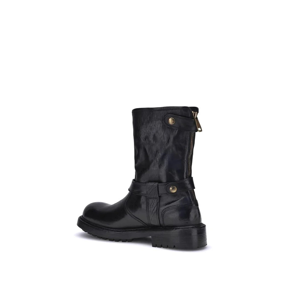 Dolce & Gabbana Leather Boots - Boots