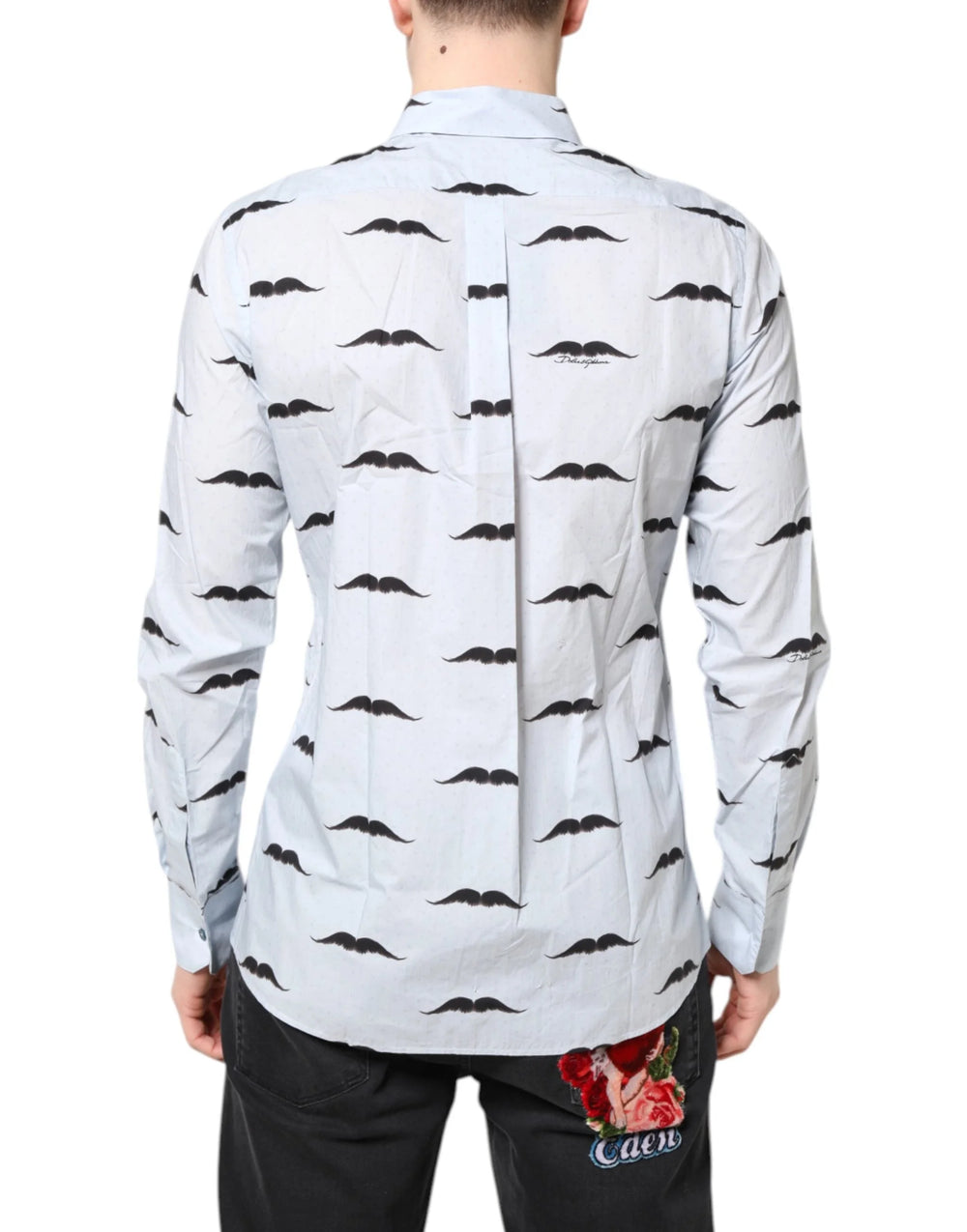 Dolce & Gabbana Light Blue Cotton MARTINI Formal Dress Shirt - Shirts