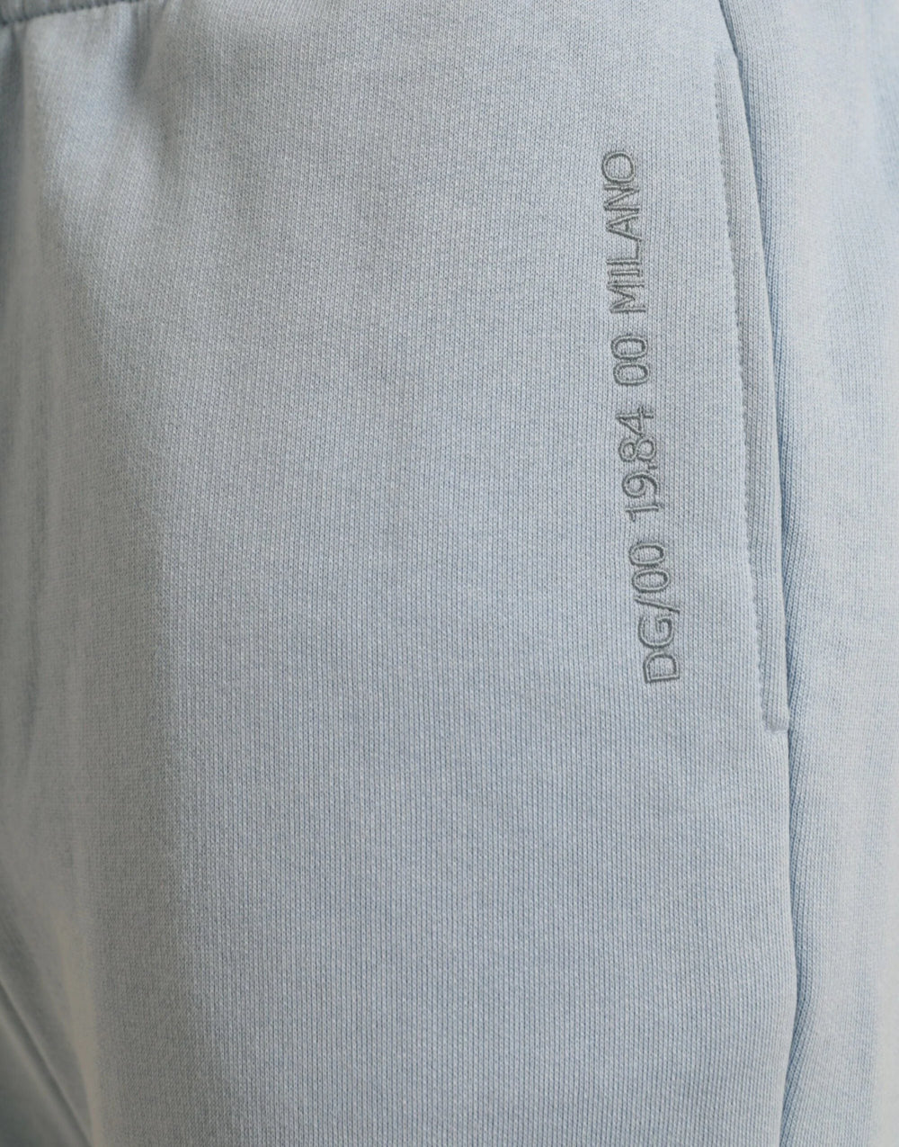 Dolce & Gabbana Light Blue Cotton Sweatpants Men Jogger Pants - IT48 | M - Joggers