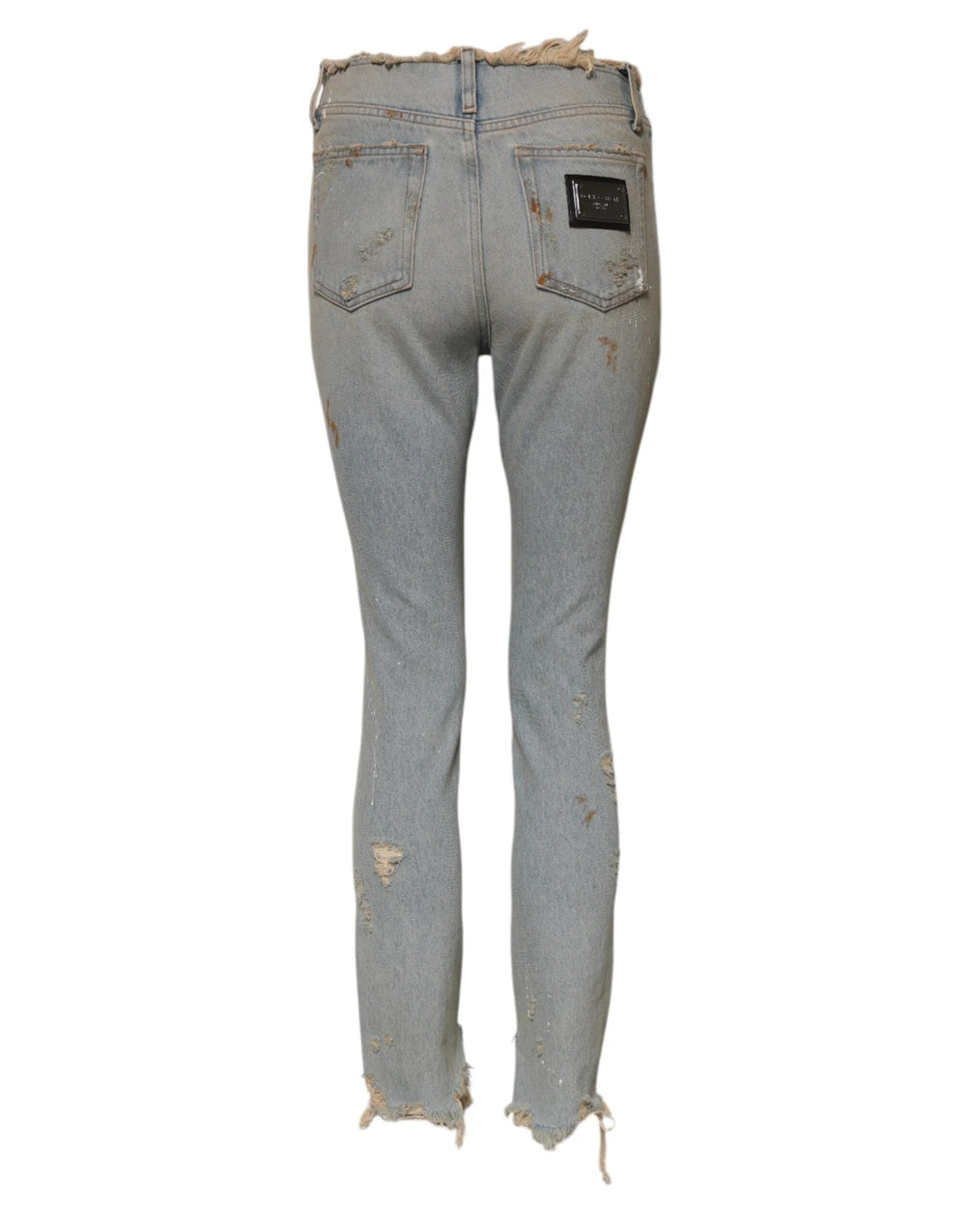 Dolce & Gabbana Light Blue High Waist Skinny Denim Jeans - IT40|S - Jeans