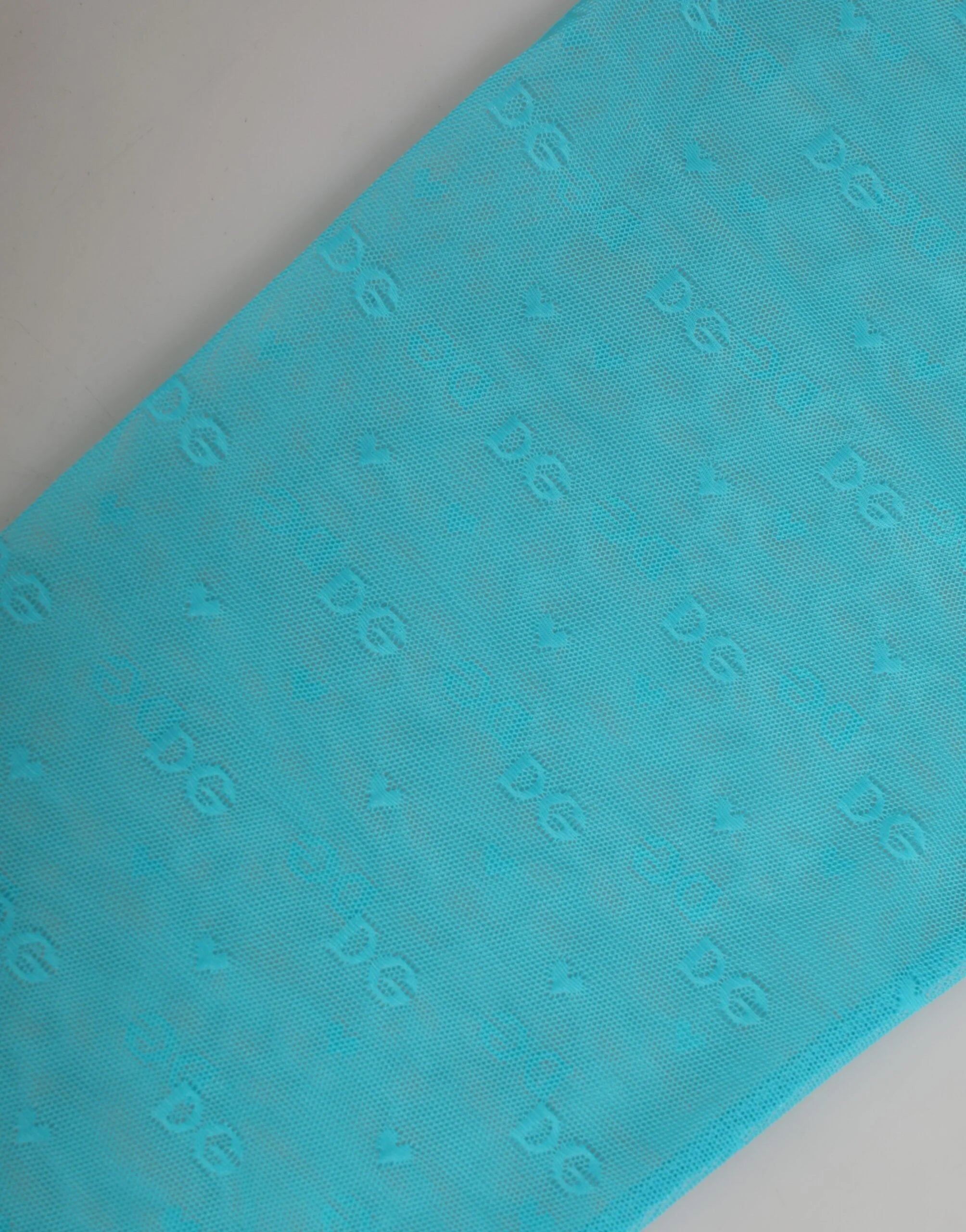Dolce & Gabbana Light Blue Logo Lace Tight Midi Trouser Underwear - IT2 | S