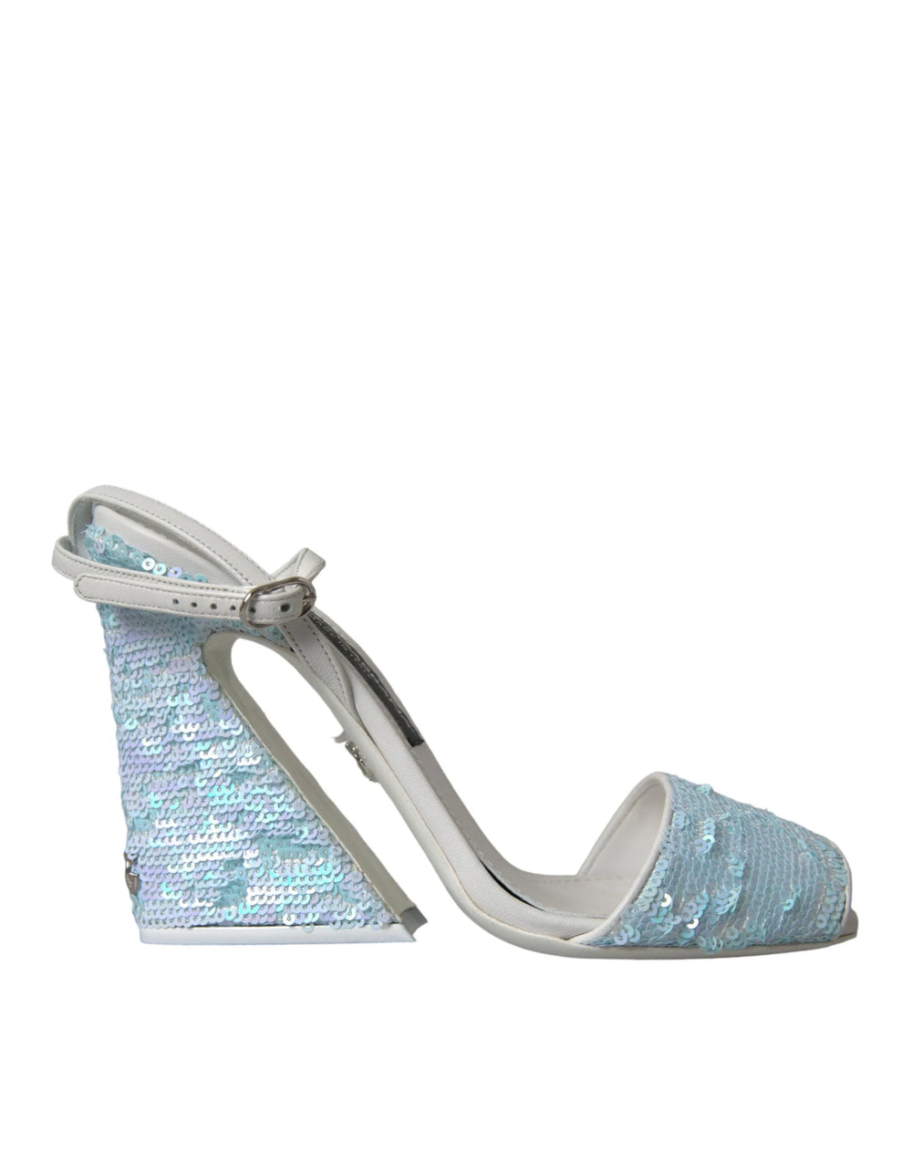 Dolce & Gabbana Világoskék Pántos Szandálok - EU39/US8.5